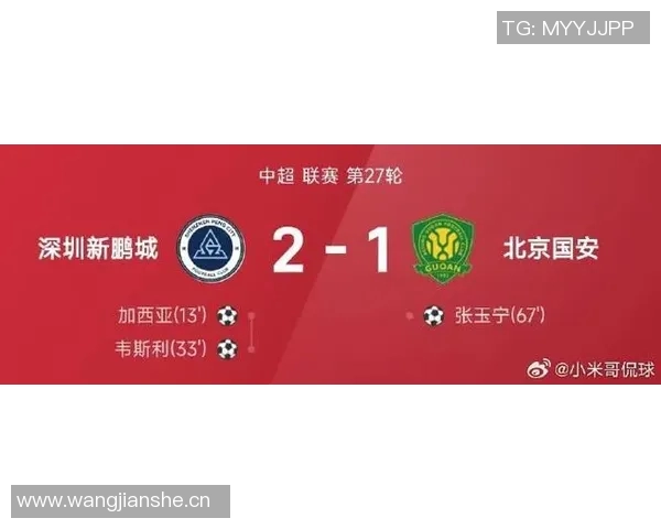 北京国安客场失利深圳新鹏城以2-1逆转获胜中超联赛第27轮精彩回顾 北京国安客场失利深圳新鹏城以2-1逆转获胜中超联赛第27轮精彩回顾