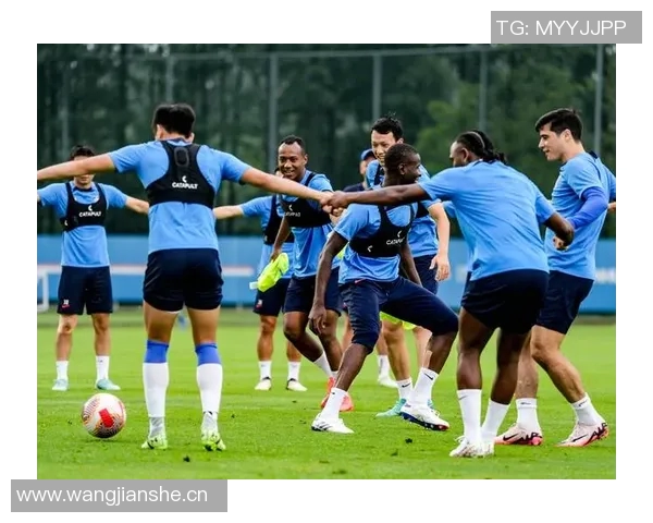 山东泰山队备战上海海港队赛前训练全景展现团队士气与战术准备